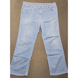 Vintage‎ Levis Action Jeans Mens Size 42x30 Blue Denim Pants 90s Brown Tab